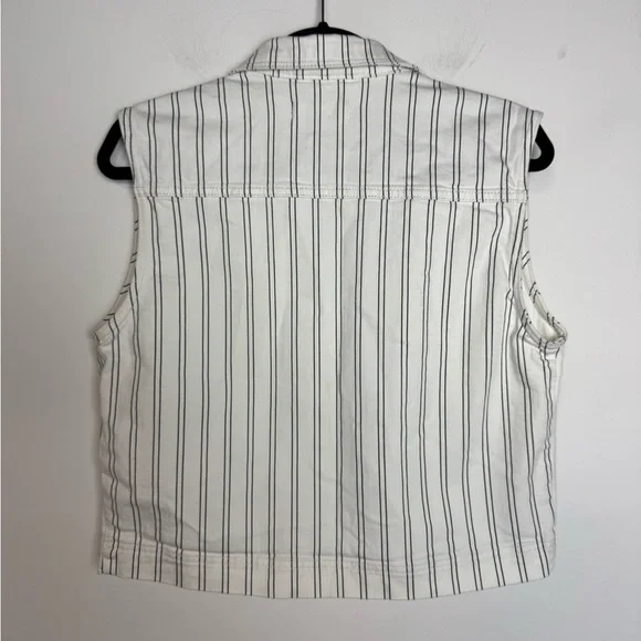 Warp + Weft Vest stripe cloud M - Picture 4 of 10